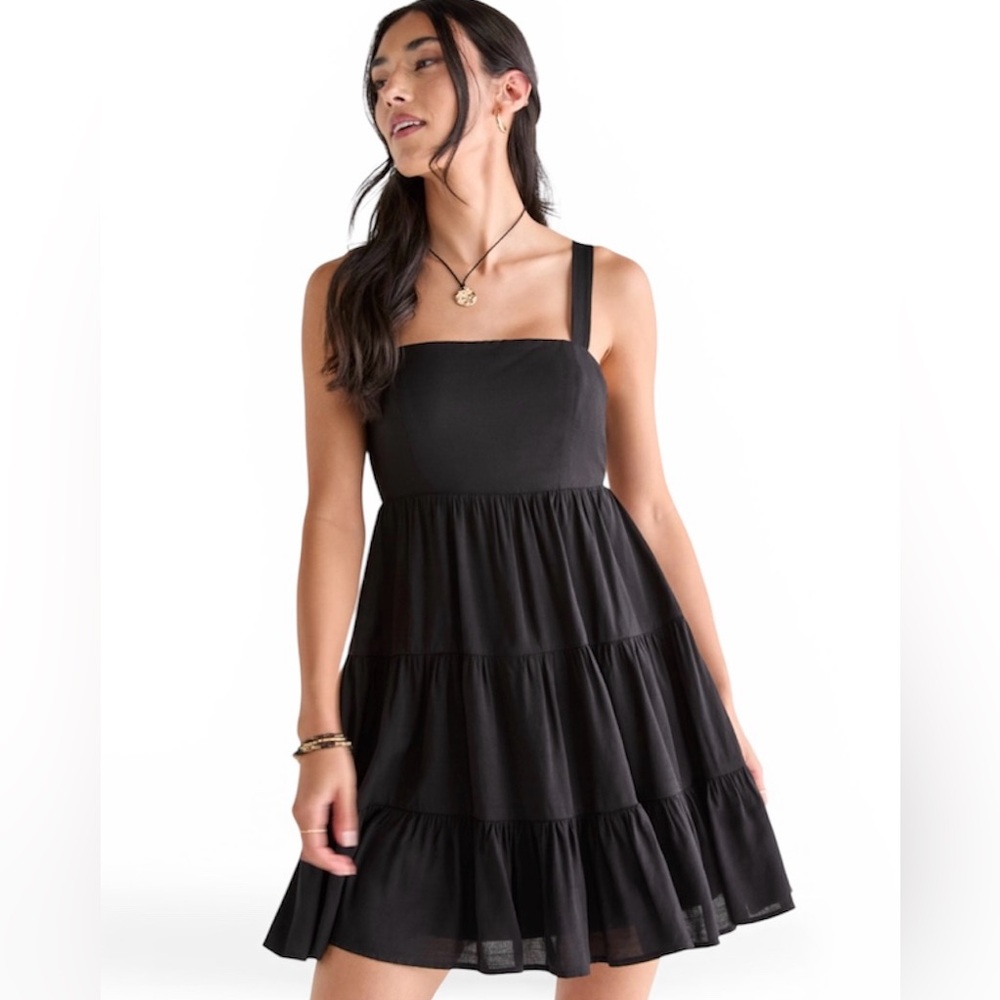 Trixxi Tiered Dress Size  S